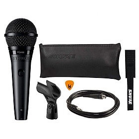 Mic Shure PGA58-QTR Có Dây Cầm Tay Hàng Chính Hãng USA Vocal Microphone Karaoke Micro PGA58 - Kèm Móng Gẩy DreamMaker