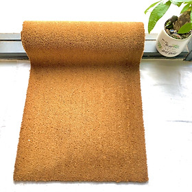 Mua Thảm chùi chân  lót thảm  trải sàn trong nhà 100% xơ dừa tự nhiên có đế chống trượt 40X60CM