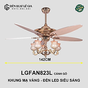 Mua Quạt Trần Tân Cổ Điển LGFAN823N | Quạt Trần Trang Trí