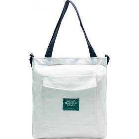 Túi Vải Đeo Chéo Tote Bag Living Nắp Nhọn XinhStore