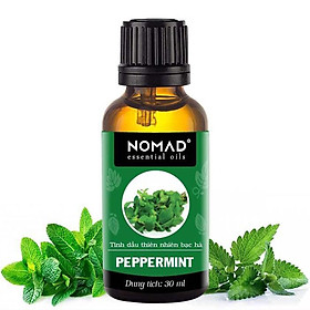 Tinh Dầu Thiên Nhiên Hương Bạc Hà Nomad Essential Oils Peppermint 30ml
