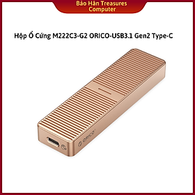 Hộp Ổ Cứng M222C3-G2 ORICO-USB3.1 Gen2 Type-C 10Gbps M.2 NVMe SSD- Hàng Chính Hãng