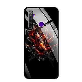 Ốp lưng kính cường lực cho điện thoại Realme 5 Pro - 0306 DAULAU - Hàng Chính Hãng