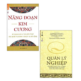 Sách - Combo Năng Đoạn Kim Cương + Quản Lý Nghiệp ( 2 cuốn )