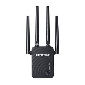 Bộ lặp WiFi COMFAST Bộ định tuyến không dây băng tần kép 1200Mbps Chế độ AP Bộ mở rộng WiFi 2.4G & 5.8G Bộ lặp không dây-Size Phích cắm của Hoa Kỳ