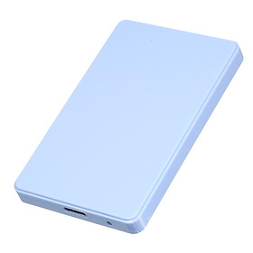 2.5 inch Hard Disk Case USB3.0 External HDD/SSD Enclosure SATA Hard Drive Case Tool-free ABS Shell(Only Shell)