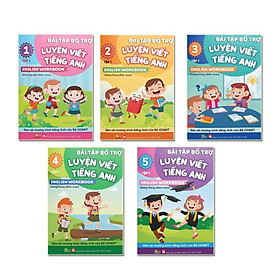 [Download Sách] Sách - Bài Tập Bổ Trợ Luyện Viết Tiếng Anh - English Workbook Từ Lớp 1 Đến Lớp 5 Tập 1