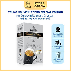 Cà Phê Hòa Tan Special Edition Trung Nguyên Legend – Hộp 9 Gói – Cà Phê Hòa Tan Đậm Đà, Pha Nóng Đá Đều Ngon