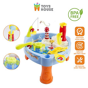 Đồ chơi câu cá cho bé có đèn nhạc Toys House 889-68: Phát triển vận động tinh và tư duy xã hội