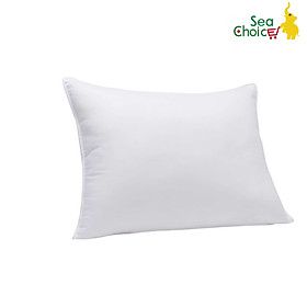 Mua Gối giường Sea Choice cổ điển màu trắng để ngủ Gối làm bằng sợi polyester 100% Gối nằm điều hoà kích thước 50x75cm