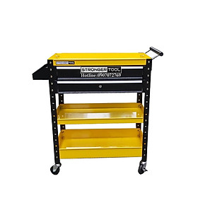 Mua XE ĐẨY DỤNG CỤ XE ĐẨY DỤNG CỤ 3 KHAY +2 NGĂN KÉO