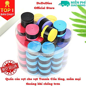 Quấn cán vợt cầu lông tennis hộp 30 cái mềm mại độ bền cao thoáng khí - Hàng chính hãng dododios