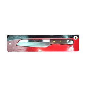 Dao Thái Lan German Dùng Thái, Cắt Rau Củ Quả - Kích thước 17 cm, Lưỡi Dao Làm Từ Thép Nhập Khẩu Đức Bền, Độ Sắc Bén Lâu Dài - Cán Gỗ Màu Nâu Đậm