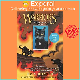 Sách - Warriors: Ravenpaw's Path : Shattered Peace, a Clan in Need, the Heart of  by Erin Hunter (US edition, paperback)