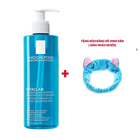 Gel rửa mặt tạo bọt làm sạch & giảm nhờn cho da dầu nhạy cảm La Roche-Posay Effaclar Purifying Foaming Gel (400ml)