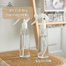Mua Chai Xịt Bình Xịt Đa Năng Trong Suốt Phun Sương Hạt Mịn  An Toàn Tiện Dụng Dung Tích 200ML CCC23