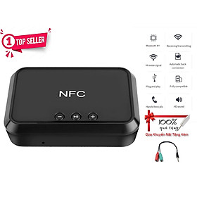 Hàng Chính Hãng - Thiết Bị Nhận Bluetooth B10 Bluetooth 4.1 Phạm Vi Kết Nối 10m Hỗ Trợ NFC Chip Giải Mã Cao Cấp Kết Nối Linh Hoạt 3.5mm AV Giảm Thiểu Tiếng Ồn Nhựa ABS - Kết Nối Dễ Dàng, Tiết Kiệm Điện Năng, Âm Thanh Sống Động - ROGTZ