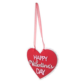 Heart-shaped Valentines Day Home Decor Wall Door Hanging Sign Pendants