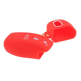 Auto -Buttons Remote Key Fob Case Silicone  For  - Black