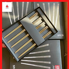 ĐŨA INOX CAO CẤP, HỘP SET 5 ĐÔI ĐŨA INOX Hãng Zwilling Của Đức Siêu Hót Hít