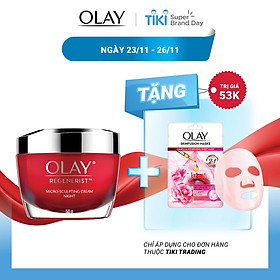 Kem Vi Dưỡng Ban Đêm Olay Regenerist (50G)