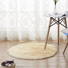 Mua Thảm Lông Tròn Siêu Mịn Trang Trí PA9165