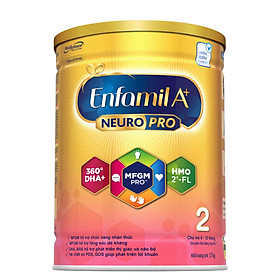 Sữa bột Enfamil A+ NeuroPro 2 với 2’-FL HMO cho trẻ từ 6 –12 tháng tuổi– 1.7kg