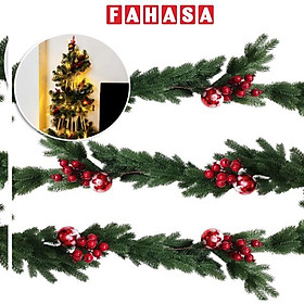Dây Thông Nhánh 5 Lá Trang Trí Noel 210 cm - Chaang Chiia GP-G15-PE2-D