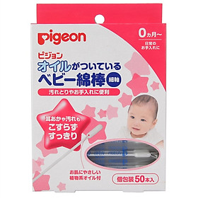 Tăm Bông Trẻ Em Nhập Khẩu Nhật Bản Pigeon