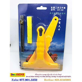 Mua Bộ set 5 món dụng cụ đồ cây vuốt  miếng vuốt hộ trợ dán decal cao cấp