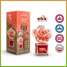 Nước hoa thơm phòng Bloom At Home Elix - Hương Hoa Hồng Cổ Điển - 100ml nhập khẩu từ Ba Lan - Chiết xuất thành phần tự nhiên, lưu hương lâu, an toàn