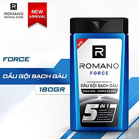 Dầu gội sạch gàu Romano Force 380g