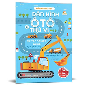 Dán Hình Ô Tô Thú Vị 6 - Xe Tác Nghiệp Tài Ba