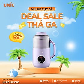 Mua Máy làm sữa hạt UMB09 - Nắp chụp chống ồn Dung tích 800ml công suất 600W đa chức năng xay nấu thiết kế mới nhiều màu sắc-HÀNG CHÍNH HÃNG