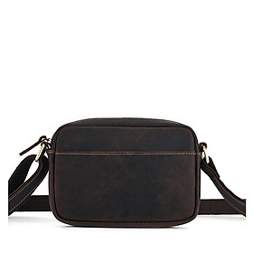 Túi đeo chéo nam DA BÒ THẬT phong cách mới - BEE GEE DCN9241