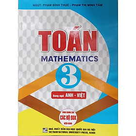 [Tải ebook] Sách – Toán Mathematics 3 Song ngữ Anh – Việt ( bc) PDF