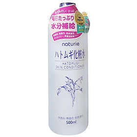 Nước Hoa Hồng Naturie Hatomugi 500ml chiết xuất từ ý dĩ cho da gặp vấn đề lỗ chân lông, mụn