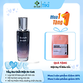 Tẩy Da Chết Scrub Mask DR CELL 100ml tẩy tế bào chết mặt dùng được cho da nhạy cảm - Hàng Chính Hãng
