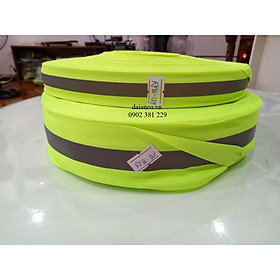 Mua Cuộn dây phản quang màu sọc xám bản 2 5cm * 100m - hình thật