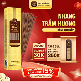 Nhang Trầm Cao Cấp – Hộp Vàng | Bảo Trầm – Nhang Thơm Thanh Tịnh – Sạch – Tự Nhiên