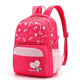Ba Lô Đi Học Lovely Chống Thấm – Balo Cho Bé Gái Đi Học (42x30cm)