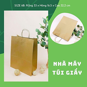 Mua 10 chiếc túi xi măng có quai Size 6B: 33x16.5x32.2 cm đựng hàng 6-7kg (Ảnh thật và video)