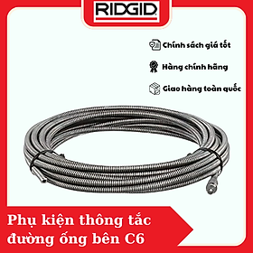 Phụ Kiện Thông Tắc Đường Ống Cáp RIDGID C6 (62260) Được Sử Dụng Cho Dây Cáp Điện Số 1 Tại Mỹ - Hàng Chính Hãng