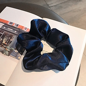 Cột Tóc Vải Scrunchies, Dây Buộc Tóc Scrunchies Nhiều Màu Hàn Quốc SC03 cực kì xinh xắn
