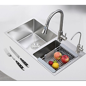 Mua Chậu rửa bát đúc inox 304 LK-7843