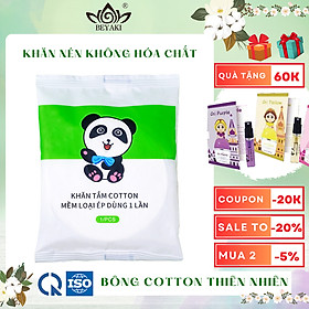 Viên Nén Khăn Tắm Cotton Beyaki 70x100 cm - Sạch Sẽ Tiện Dụng