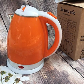 Mua Ấm Siêu Tốc Màu 2 Lớp Cách Nhiệt An Toàn 1 8L - BẢO HÀNH 6 THÁNG