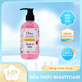 Serum Dưỡng Thể Cấp Ẩm Dưỡng Sáng Mịn Da Diary Bright Body Serum Gel (05 Mùi Hương) - Hương Cherry & Táo