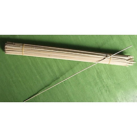Mua 1 kg que gỗ tròn 3 ly dài 58cm- tăm tre tròn dài làm handmade khoảng 180 que