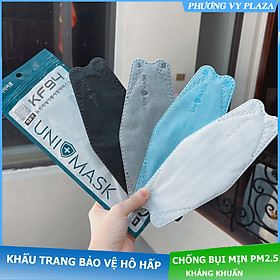 1 thùng 300 chiếc khẩu trang KF94 UNI MASK chống bụi mịn và kháng khuẩn theo công nghệ Hàn Quốc